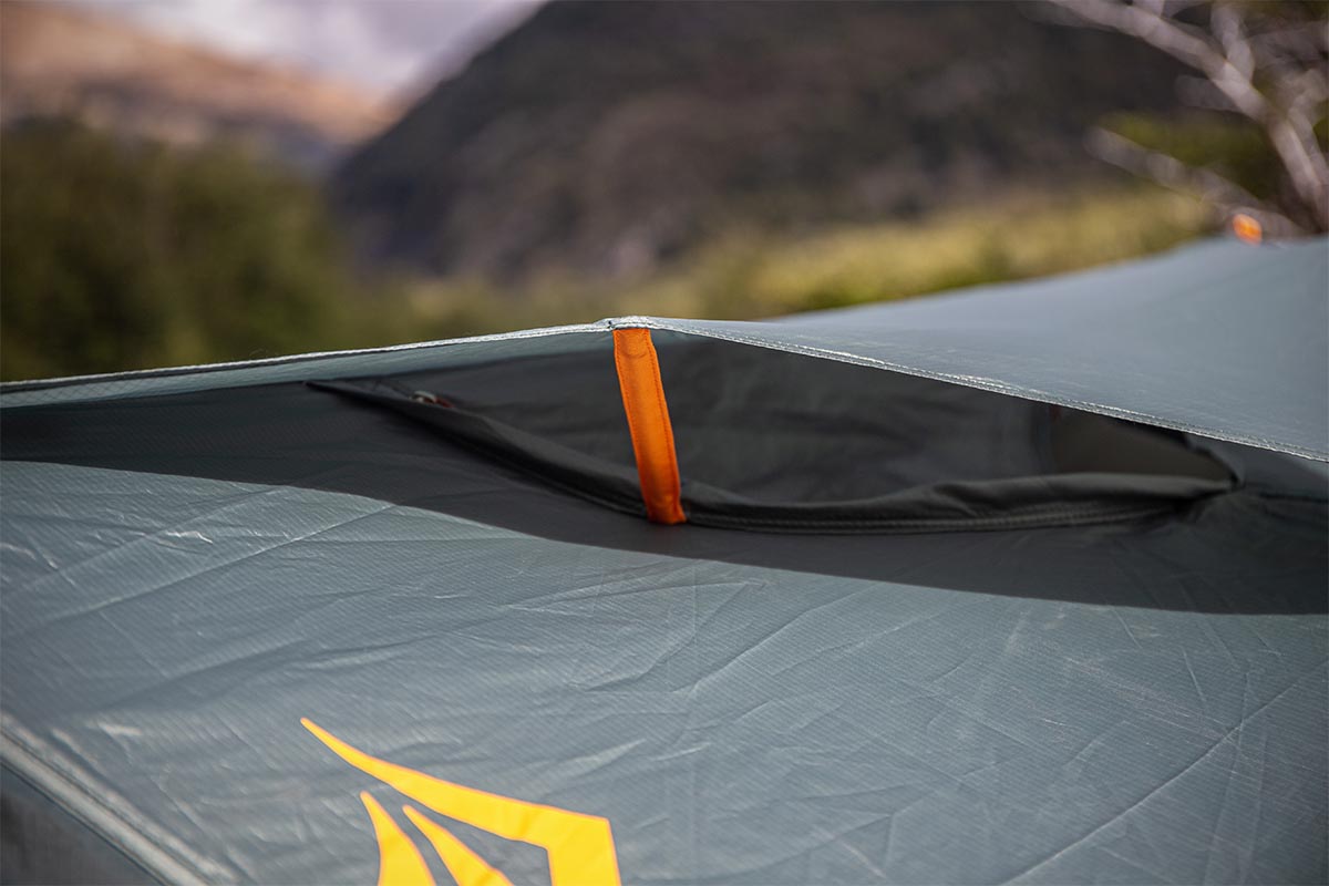 Sea to Summit Ikos TR2 tent (vent closeup)